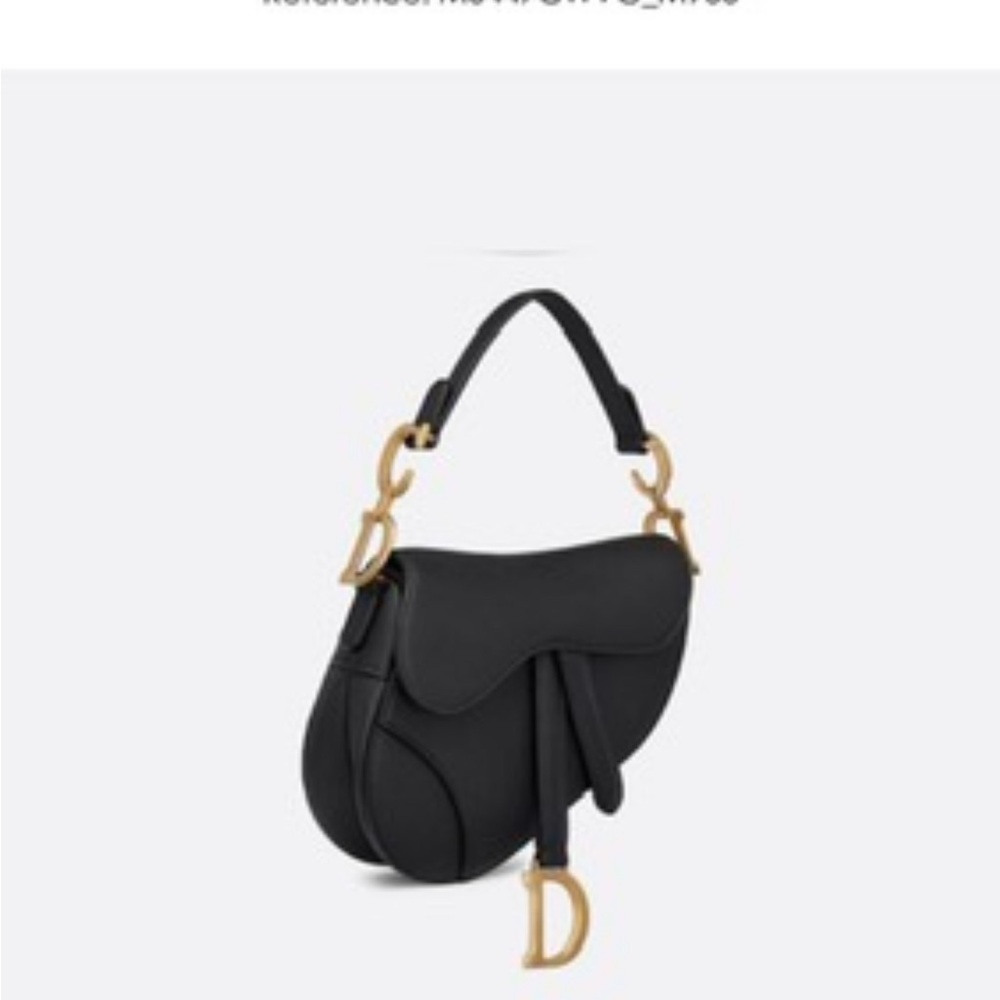 Dior Black and Tan Suspenders